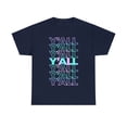 thumbnail image 1 of Retro Y'all Unisex Graphic Tee Shirt, Sizes S-5XL, 1 of 12