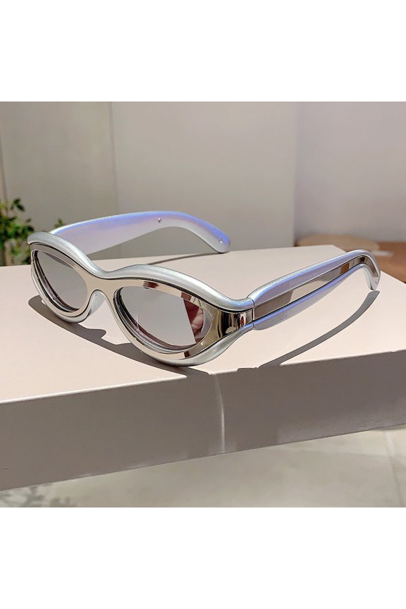 Retro Y2K Athletic Street Fashion - Lightweight Polycarbonate Frame And Lenses, Stylish Tortoiseshell Patterned Glasses with Protection, Ideal for Casual Outfits