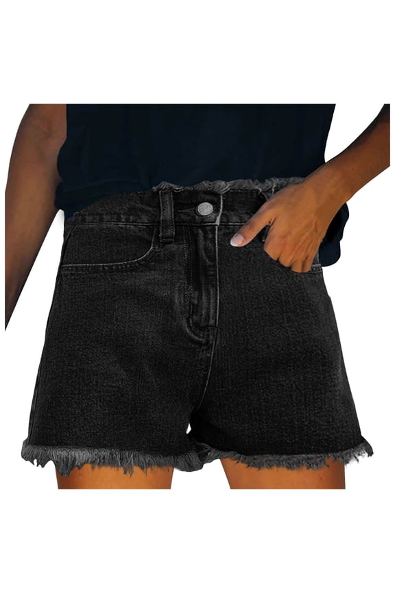 Retro Yellow Mud High Waist Straight Leg Denim Jeans Women's Wide Leg Floor Length Pants Black M