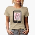 thumbnail image 1 of Retro Yep I'm Still Single with a Skeleton & Phone, Valentine's Day Gift, Tan T-Shirt, 2XL, 1 of 5