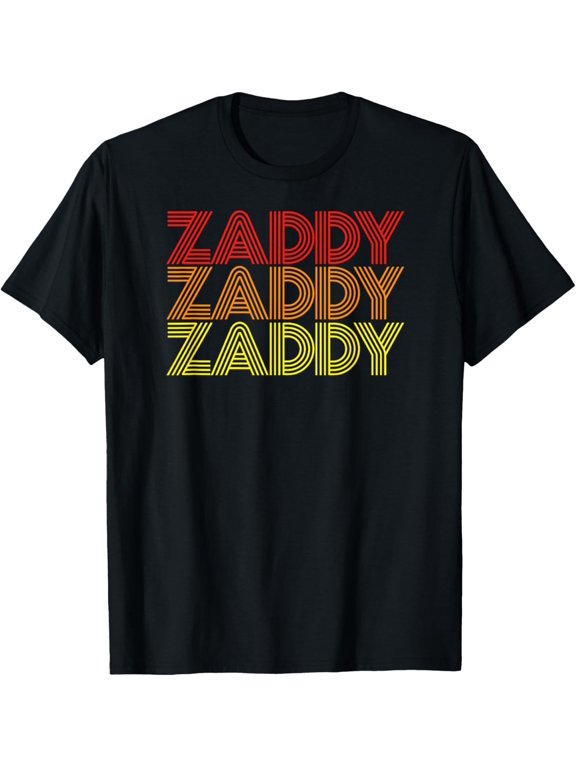 Retro Zaddy vintage style swag Funny Creative Graphic T-Shirt