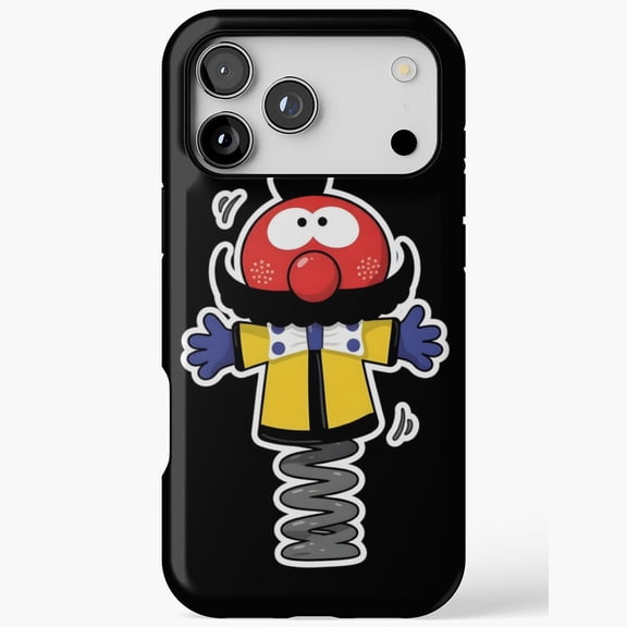 Retro Zebedee Magic Roundabout Spring Compatible Phone Case for iPhone 11 12 13 14 15 16 17 Pro Max