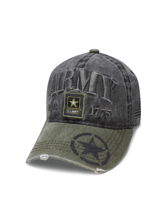 US Army Retro Zero Dark Baseball Hat Cap