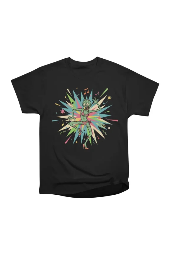 Retro Zombie Stripper T-Shirt Tee Gift For Him Merch For Her Apparel For Friend