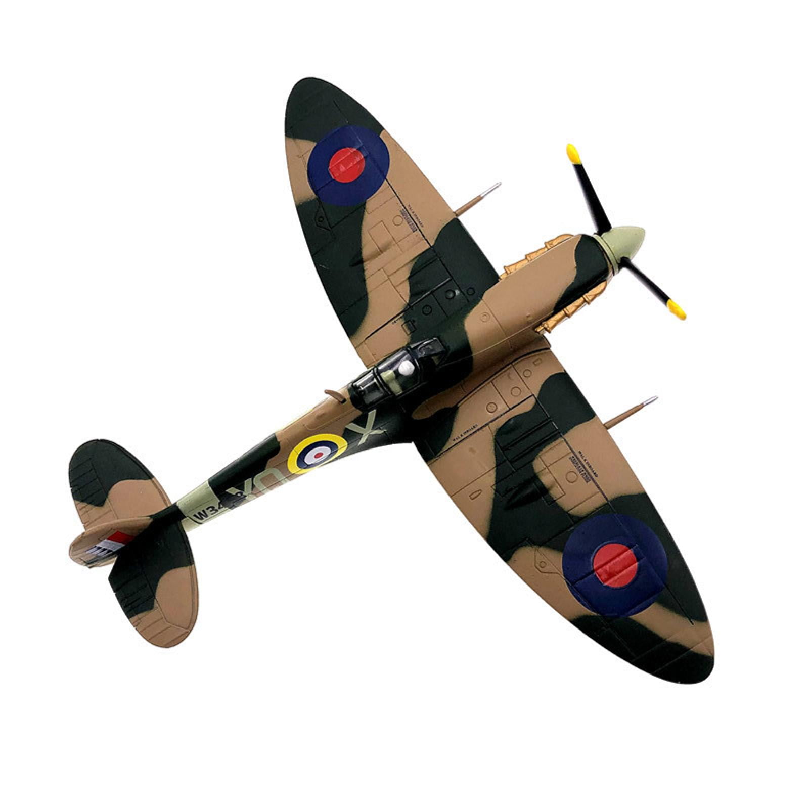 Retro and Elegant 1:72 Spitfire Fighter Model Display Gift Collectible for Aviation Enthusiasts Functional Features GUYUTING Spare Part