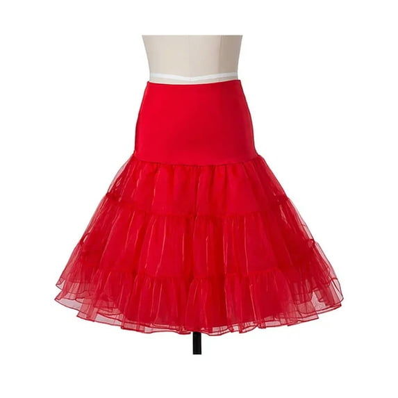 Retro clothing dress goth clothing women's short-sleeved printed autumn and winter retro party goth dress vest-pettiskirt red-M