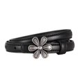 thumbnail image 1 of Retro flower buckle belt women's genuine leather cowhide fashion versatile decorative jeans pin buckle belt accessories new, 1 of 5