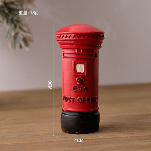 Retro resin mini ornament model shooting props micro landscape scenery room decorations desktop furnishings