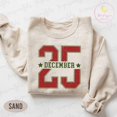 thumbnail image 1 of Retro season Sweatshirt, December 25 Sweatshirt, Women season, Cozy Season Tee, season Crewneck, Winter s S04771, F2630 Sweatshirt All Size S-5XL, 1 of 5