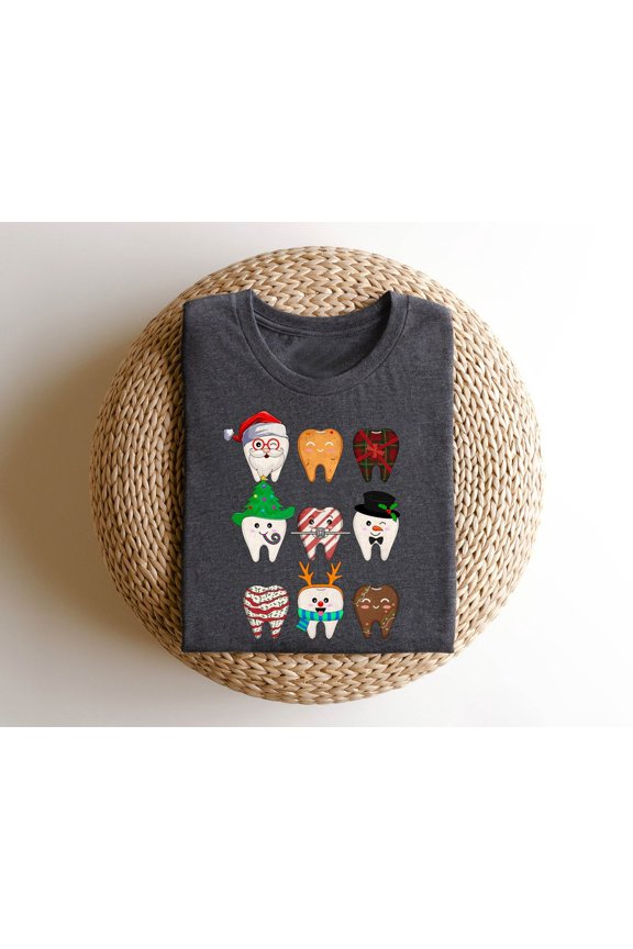 Retro season Teeth T-Shirt: Dentist Tee Tshirt All Size S-5XL