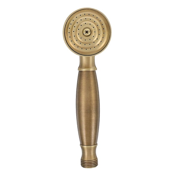 Retro shower head telephone shaped shower head high pressure shower head gold 1 set