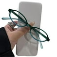 thumbnail image 1 of Retro small frame hot girl oval glasses frame✨d K7V3, 1 of 9