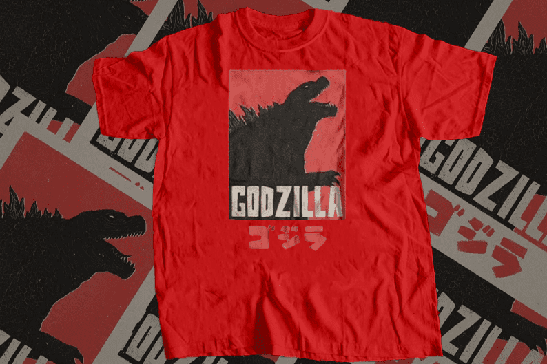 Retro style Godzilla Japanese Shirt, Godzilla X Kong The New Empire
