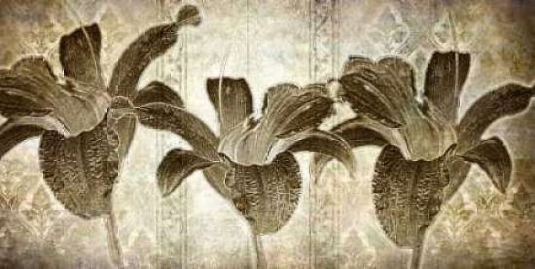 Retro touch Canvas Art - Susan P Willow (10 x 20)