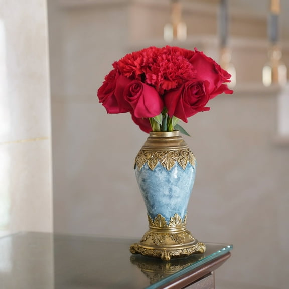 Retro vase Mid Century Modern Striped Small Vases for Flower&pampas Grass Centerpiece, Black White Checkered Vase for Dining Table Kitchen Tabletop Minimalist Decorative