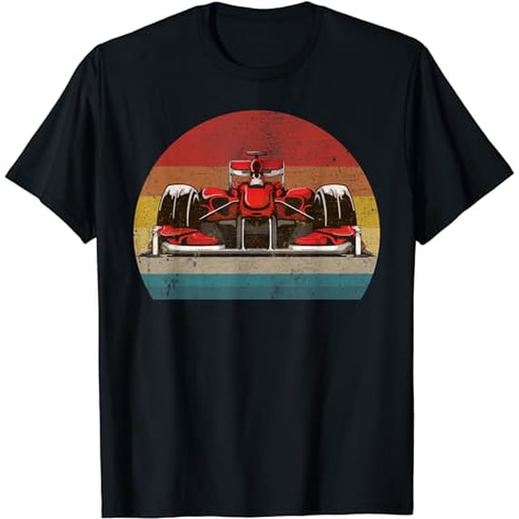 Retro vintage Formula Racing Lovers Race Car fan T-Shirt