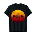 thumbnail image 1 of Retro vintage Formula Racing Lovers Silhouette Race Car Black T-Shirt, 1 of 5