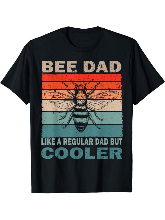 Retro vintage Honey Beekeeper Funny bee dad Father's Day T-Shirt