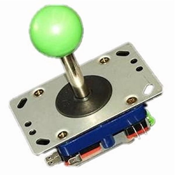 Classic Arcade Joystick Green Ball Design Switchable From 8-way 4-way 2-way Operation