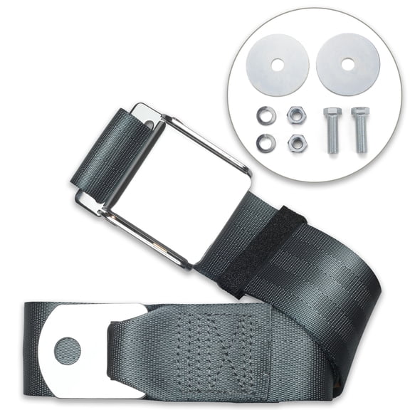 RetroBelt Blue Aviation Lap Belt 75" With Hardware