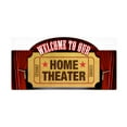 thumbnail image 1 of RetroPlanet 'Home Theater Marquee' Canvas Art, 1 of 4