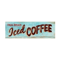 RetroPlanet 'Iced Coffee' Canvas Art