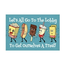 RetroPlanet 'Lets Go To The Lobby' Canvas Art