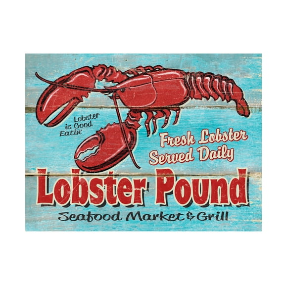 RetroPlanet 'Lobster Pound' Canvas Art