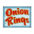thumbnail image 1 of RetroPlanet 'Onion Rings Distressed' Canvas Art, 1 of 4
