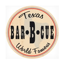 RetroPlanet 'Texas Bar B Que State' Canvas Art