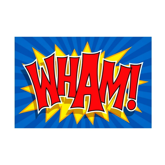 RetroPlanet 'Wham' Canvas Art