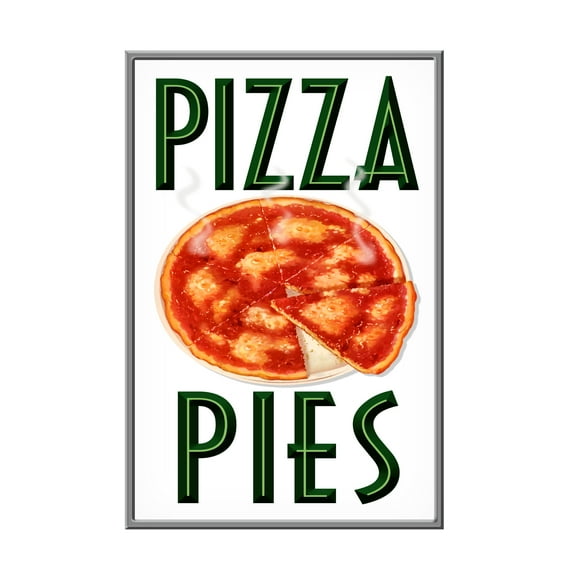 RetroPlanet 'Working Pizza' Canvas Art