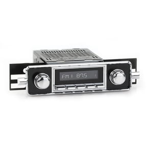 RetroRadio Compatible with 1958-67 Volkswagen Beetle with "Sapphire"-style Plate Features Include Bluetooth, HD, SiriusXM Ready, AM/FM LC-M4-504-06-76VW1