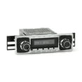thumbnail image 1 of RetroRadio Compatible with 1964-72 Mercedes-Benz 600 with Black Pebbled/Chrome Faceplate Features Include Bluetooth, HD, SiriusXM Ready, AM/FM LBC-M4-308-409-39-78M17, 1 of 5