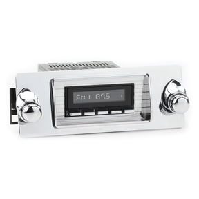 RetroRadio Compatible with 1947-53 Chevrolet Truck Features Include Bluetooth, AUX, AM/FM LABC-M1-101-253-06-76C