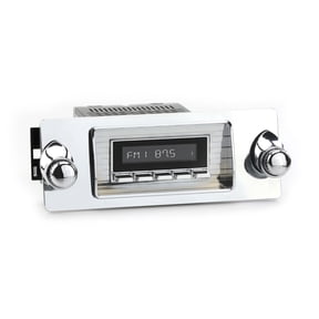 RetroRadio Compatible with 1947-53 Chevrolet Truck Features Include Bluetooth, HD, SiriusXM Ready, AM/FM LC-M4-101-253-06-76C