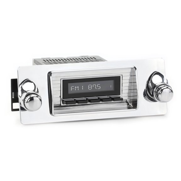 RetroRadio Compatible with 1947-53 Chevrolet Truck Features Include Bluetooth, USB, AM/FM HCB-M2-101-253-06-76C