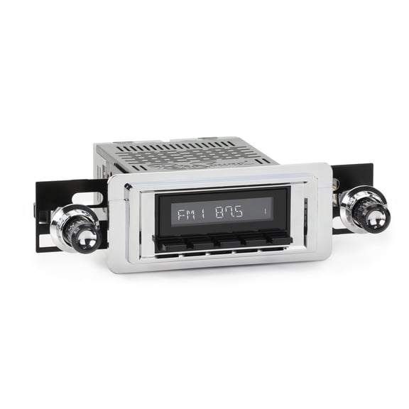 RetroRadio Compatible with 1955-57 Ford Thunderbird Features Include Bluetooth, HD, SiriusXM Ready, AM/FM LB-M4-105-25-85F