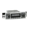 thumbnail image 1 of RetroRadio Compatible with 1955-63 Mercedes-Benz 180 with Pinstripe/Chrome Faceplate Features Include Bluetooth, AUX, AM/FM LAB-M1-308-509-40-80M30, 1 of 5