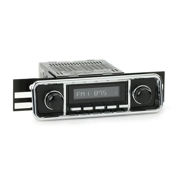 RetroRadio Compatible with 1956-67 Volkswagen Bus Features Include Bluetooth, USB, AM/FM HBC-M2-507-36P-76PVW16