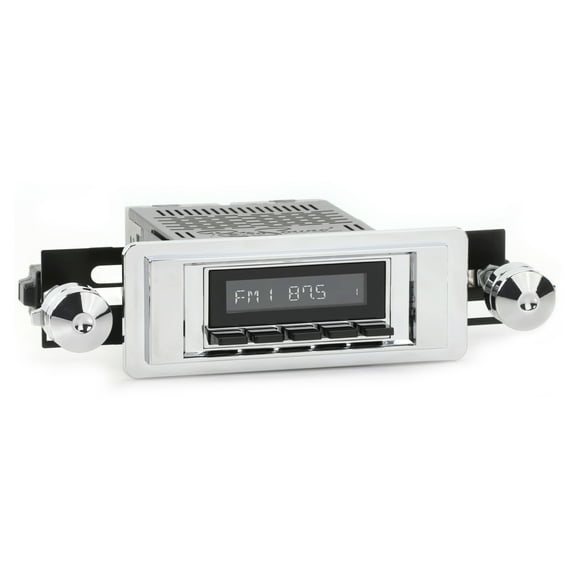 RetroRadio Compatible with 1957-59 International Pickup Features Include Bluetooth, HD, SiriusXM Ready, AM/FM LCB-M4-102-02-72I