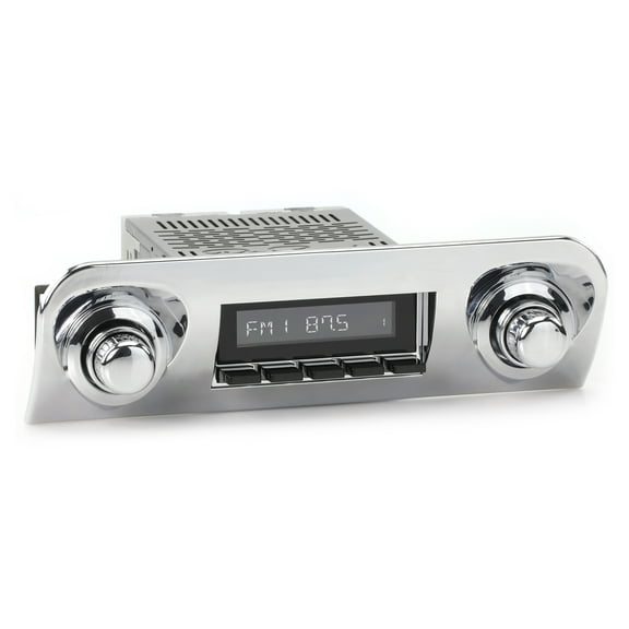 RetroRadio Compatible with 1959-60 Chevrolet Brookwood Features Include Bluetooth, AUX, AM/FM LACB-M1-109-06-76C
