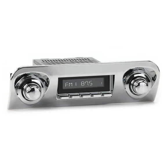 RetroRadio Compatible with 1959-60 Chevrolet Biscayne Features Include Bluetooth, AUX, AM/FM LAC-M1-109-06P-76PC2