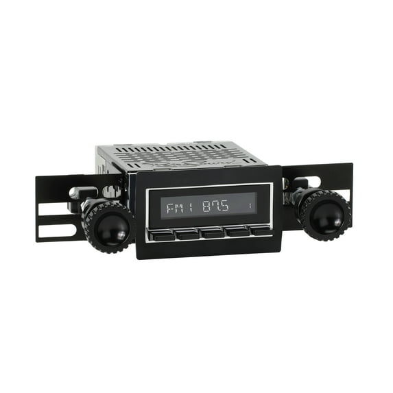 RetroRadio Compatible with 1960-63 Chevrolet C/K Series Truck Features Include Bluetooth, AUX, AM/FM LACB-M1-250-46-96C