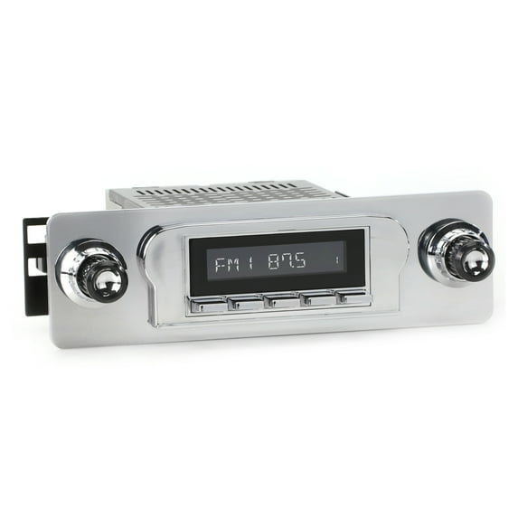 RetroRadio Compatible with 1960-63 Ford Ranchero Features Include Bluetooth, HD, SiriusXM Ready, AM/FM LC-M4-122-25-85F
