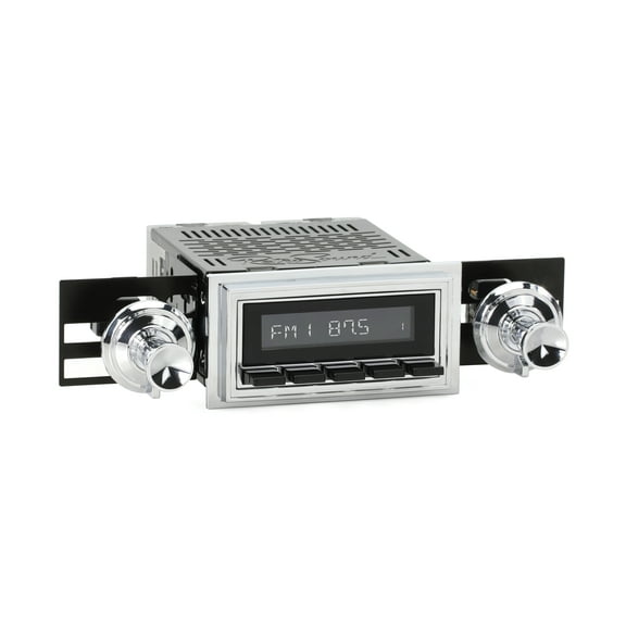 RetroRadio Compatible with 1961-62 Chevrolet Biscayne  Features Include Bluetooth, HD, SiriusXM Ready, AM/FM LCB-M4-126-09-79C3