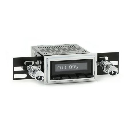 RetroRadio Compatible with 1961-62 Chevrolet Impala Features Include Bluetooth, HD, SiriusXM Ready, AM/FM LB-M4-126-09-74C1