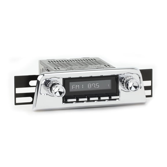 RetroRadio Compatible with 1961-63 Ford Thunderbird Features Include Bluetooth, AUX, AM/FM LABC-M1-123-04P-74PF