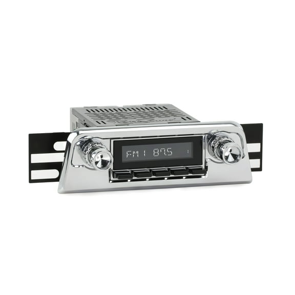 RetroRadio Compatible with 1961-63 Ford Thunderbird Features Include Bluetooth, AUX, AM/FM LACB-M1-123-04-74F