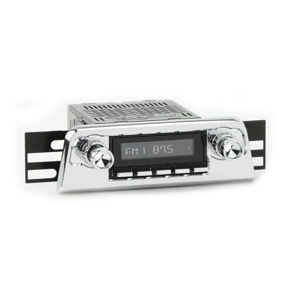 RetroRadio Compatible with 1961-63 Ford Thunderbird Features Include Bluetooth, USB, AM/FM HBC-M2-123-04P-74PF